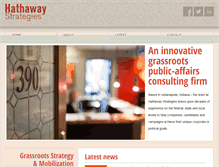 Tablet Screenshot of hathawaystrategies.com